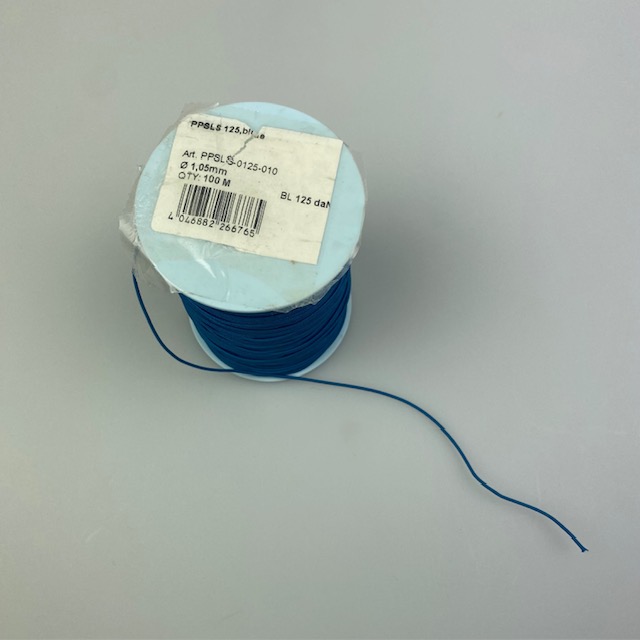 [CVDFPPSLS125] Liros Covered Foilkite line PPSLS 125 1.05mm blue 125daN