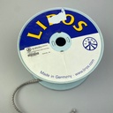 [BDD-PRO6MM] Liros Braided Dyneema Line D-pro 6mm carbongrey 4300daN