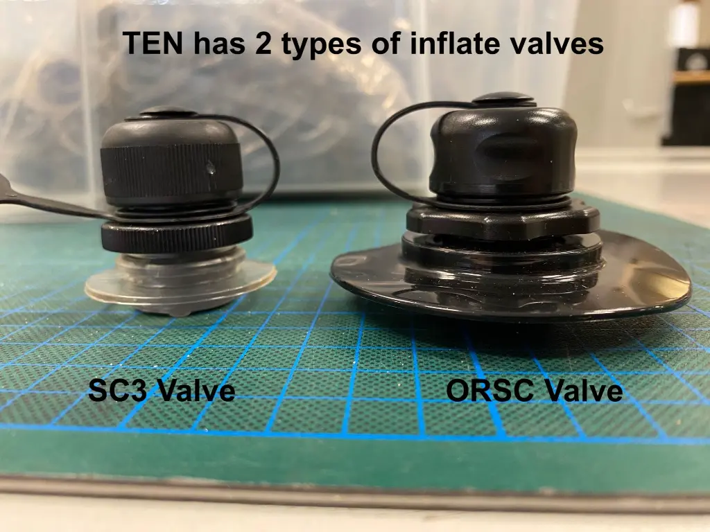 [SC2/SC3-TENRK] TEN Inflate Screw Valve Repair Kit SC3