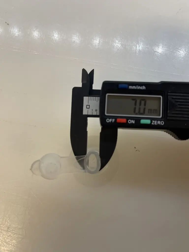 [7-WV7XXXXRAW] 7mm Mini Inflate Valve RAW - 5pcs - 3