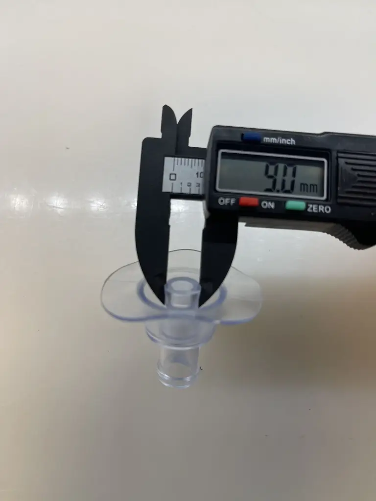 [9-WV92XXXRAW] 9mm Inflate 2-Way Valve RAW - 5pcs - 3