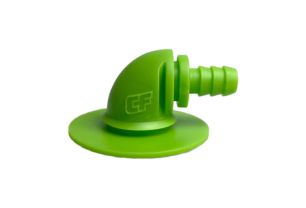 [DEFLATE+TRAP] CrazyFly One Pump 90 Deg Valve RAW - 5pcs